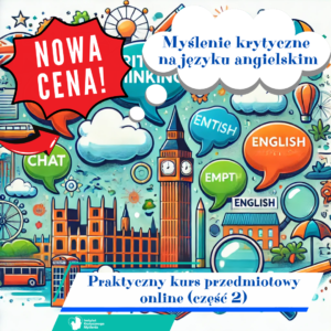 Myślenie krytyczne na języku angielskim