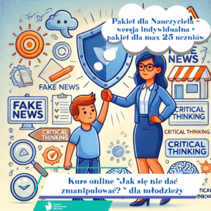 Pakiet Nauczycielski – wersja indywidualna + do 25 uczniów