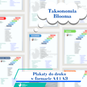 Plakaty „Taksonomia Blooma” A3 i A4