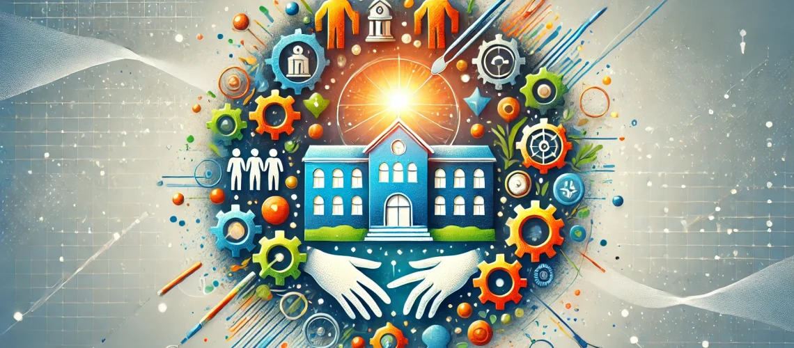 's cultural value through mission, vision, and shared goals. The im