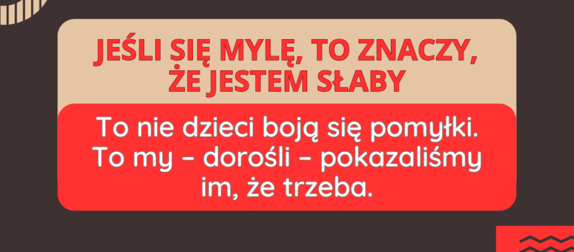 kultura błędu